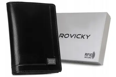 Etui za kartice in dokumente iz naravnega usnja - Rovicky