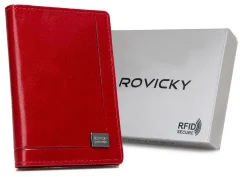 Etui za kartice in dokumente iz naravnega usnja - Rovicky