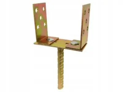 NASTAVLJIV PODNOŽJE ZA PALICE 0-165MM ZA DOLGO PALICO, RUMENA POCINKA