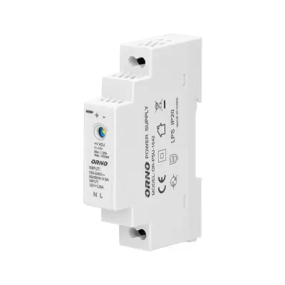 ORNO NAPAJALNIK ZA DIN LETEVO 12 VDC 1.25A 15W