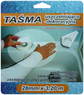 ZAKLJUČNI TRAK 3,2M 28MM BEL