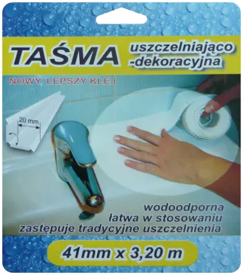 ZAKLJUČNI TRAK 3,2M 41MM BEL