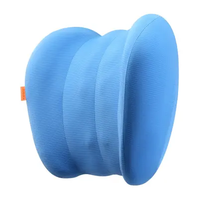 Memory ledvena blazina za avto ComfortRide, modra