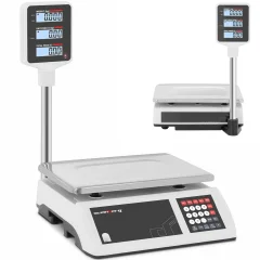 Trgovinska in skladiščna LCD tehtnica 6 kg / 1 g