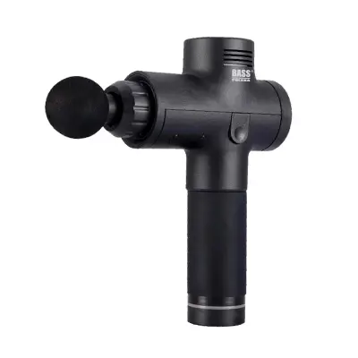 Masažna naprava z vibracijsko masažno pištolo in LCD zaslonom