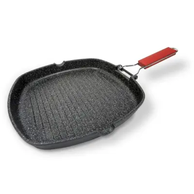 MO-žar ponev z zložljivim ročajem 28cm ind