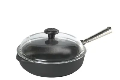 SKEPP-Globoka ponev 25 cm s profesionalnim pokrovom