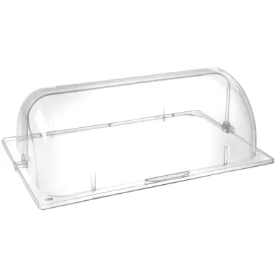 ROLLTOP prozoren odpiralni pokrov za pladenj GN 1/1