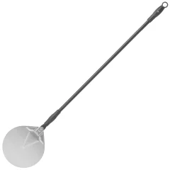 Okrogla lopatka za pico iz nerjavečega jekla s premičnim ročajem. 230 mm dolga 1200 mm - Hendi 617182