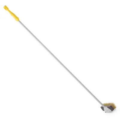 Krtača za peko pice z medeninastimi mehkimi ščetinami, zaobljena 150x55x(V)1700mm Lilly Codroipo Hendi 525685