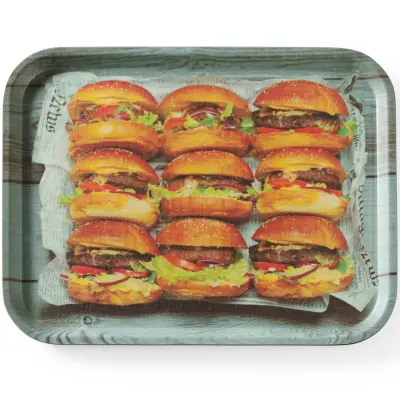 Protizdrsni pladenj za serviranje okusnega burgerja 330 x 430 mm - Hendi 508008
