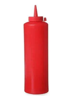 Dozirna posoda za hladne omake 0,7l. rdeča - Hendi 557914
