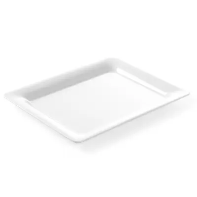 Bife pladenj za hrano iz melamina GN1/2, višina 20mm, bel - Hendi 566015