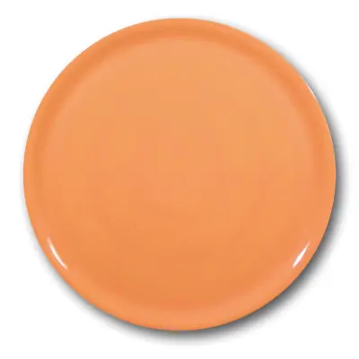 Porcelanasti krožnik za pico Durable Speciale, oranžen, 330 mm - set 6 kosov.