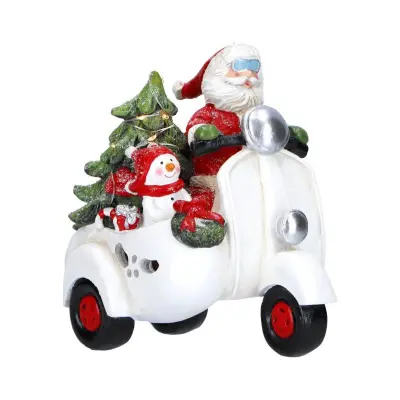 T-St. Božiček na motorju LED Merry Moments