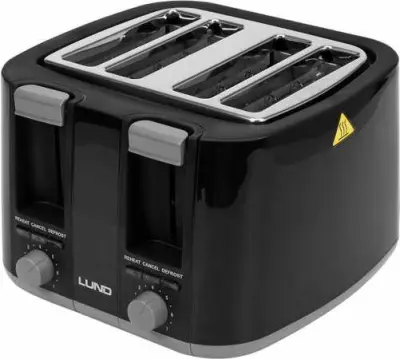 LUND Toaster 1300-1500W ČRN