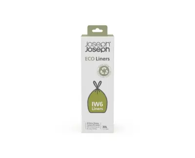 JJ-Vrečke za smeti 20 kosov, 30l, sive, Eco