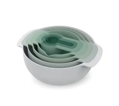 JJ-Nest 9 Plus sklede in merilni set, žajbelj