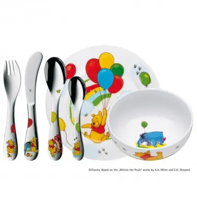 WMF-Set za otroke 6 kos. medvedek Pu