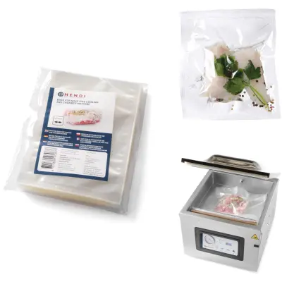 Vrečke za Sous vide kuhalne in komorne vakum pakirne stroje 250x350mm 100 kos.