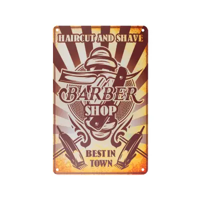 Barber okrasna tabla B072