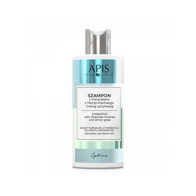 Apis optima, šampon z minerali mrtvega morja in limonsko travo, 300 ml