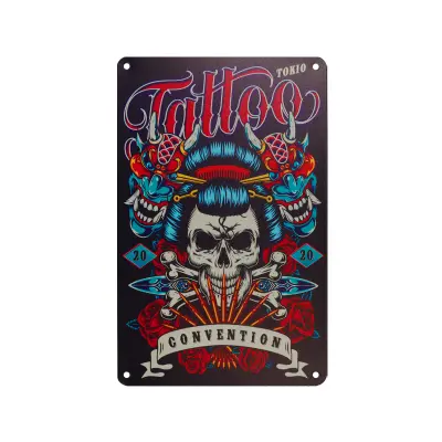 Tattoo okrasna tabla TA144