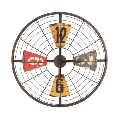 Dekorativna ura za ventilator