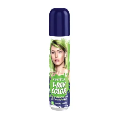 VENITA 1-Day Color barvni sprej Spring Green 50 ml