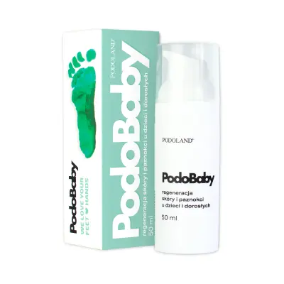 Podoland pripravek PodoBaby regeneracija kože in nohtov pri otrocih in odraslih 50ml