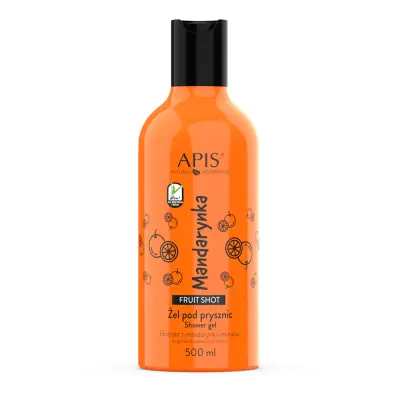 Apis fruit shot, gel za tuširanje mandarina 500 ml
