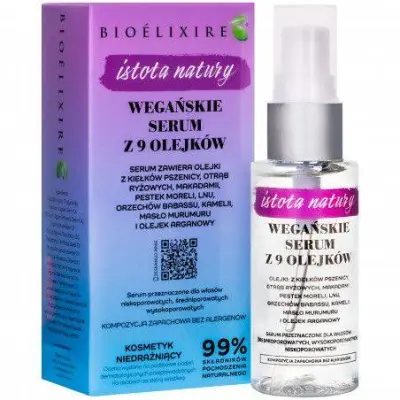 Bioelixire Vegan serum z 9 olji