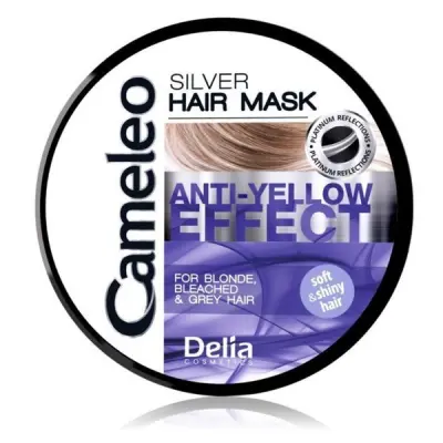 Delia Cameleo srebrna maska za lase za nevtralizacijo rumenih tonov 200 ml