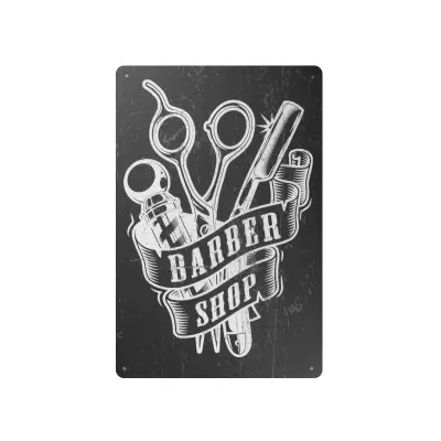 Barber okrasna tabla B032