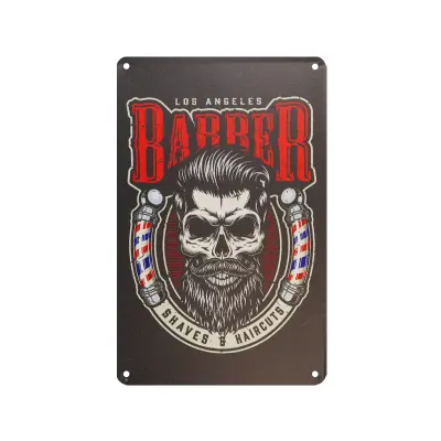 Barber okrasna tabla B017