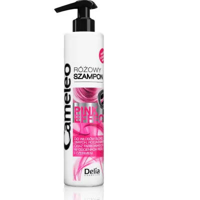 Delia Cameleo Pink Effect roza šampon za blond lase 250 ml