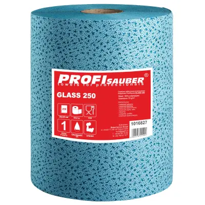 Čistilna krpa iz netkanega materiala brez prahu za stekleno optiko GLASS 250