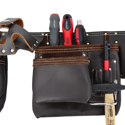 Awtools Professional Assembly Belt 11 žepov Smooth Black Line