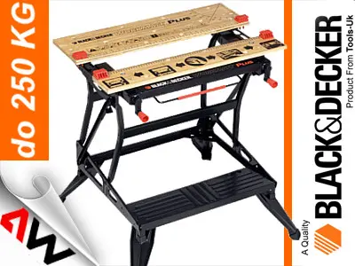 Black+Decker Workmate 740 x 541 mm tabela delavnice
