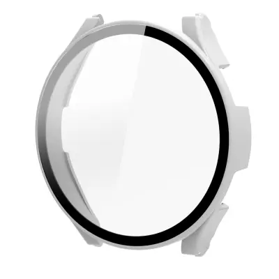 Etui z zaščitno folijo za Samsung Galaxy Watch 4/5 40 mm White