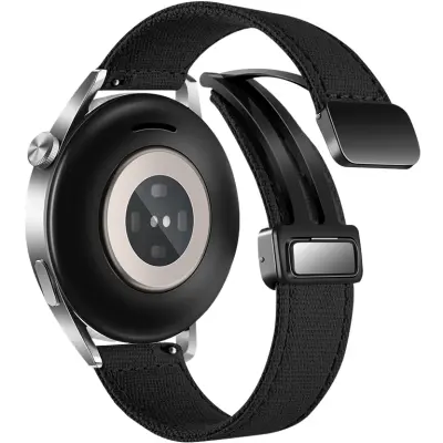 20 mm najlonski pašček za uro za Huawei Watch 4 Pro Black
