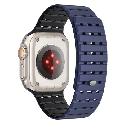 Zračni magnetni pas za Apple Watch Series 1-9 Generations 42/44/45 mm DarkBlue