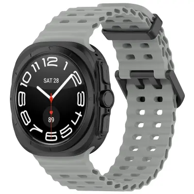 Silikonski pašček za uro Samsung Watch Ultra 47 mm Grey