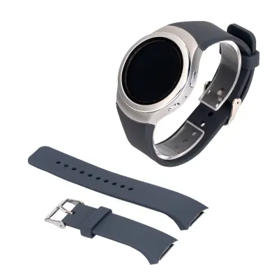 Silikonski pašček za uro Samsung Gear S2 R720 Grey S