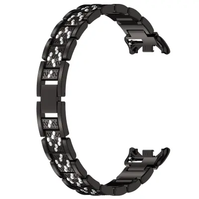 Pašček za uro Xiaomi z kamenčkom, 8/8NFC/9/9NFC Black