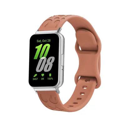 Silikonska zapestnica za Samsung Galaxy Fit3 Brown