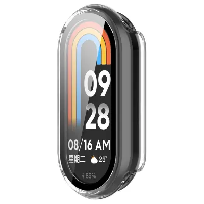 Xiaomi Mi Band 9/9 NFC ovitek z zaščitnim zaslonom iz kaljenega stekla Transparent