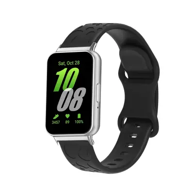Silikonska zapestnica za Samsung Galaxy Fit3 Black