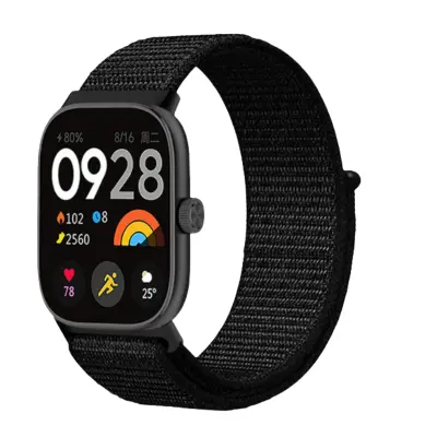 Nadomestni pašček za Xiaomi Smart Band 8 Pro in Redmi Watch 4 Black