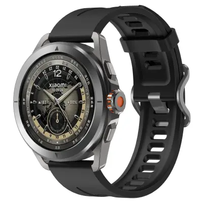 Silikonski pašček za Xiaomi Watch S4 Sport Black
